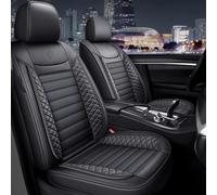 VéHicule Protection Tapis Housse Siège Voiture Style Universel Pour FORD Pour Fiesta Pour Fusion Pour Mondeo Pour Taurus Pour Mustang Housse Couvre Sieges(Noir)