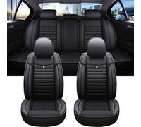 VéHicule Protection Tapis Housse Siège Voiture Universelle Pour Kuga Pour Astra Pour Volvo Pour S60 Pour Qashqai Pour J11 Détails Intérieurs Housse Couvre Sieges(Noir)