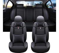 VéHicule Protection Tapis Housse Siège Voiture Universelle Pour Kuga Pour Astra Pour Volvo Pour S60 Pour Qashqai Pour J11 Détails Intérieurs Housse Couvre Sieges(Black A)