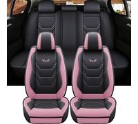VéHicule Protection Tapis Housse Siège Voiture Universelle Pour Peugeot Pour 301 Pour Ford Pour Mondeo Pour Mk4 A1 F31 A6 C6 Housse Couvre Sieges(Pink)