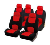 VéHicule Protection Tapis Housses Siège Voiture Faites Sur Commande De Seau Pour Ford Pour 4WD 2015-2020 Pour 2017-2020 Housse Couvre Sieges(Rouge)