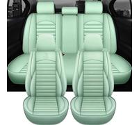 VéHicule Protection Tapis Housses Siège Voiture Universelles Cuir Pour Q2 Pour Ford Pour Fusion Pour Nivus Pour Kia Pour Sportage 3 Housse Couvre Sieges(VERT)