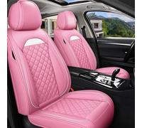 VéHicule Protection Tapis Housses Siège Voiture Universelles Pour Chevy Pour Cruze Pour Captiva Pour Lacetti Pour Sonic Intérieur Automobile Housse Couvre Sieges(Pink)