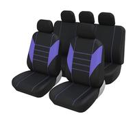 VéHicule Protection Tapis Les Housses Siège Voiture S'adaptent À Plupart Camions avec Un Tissu Éponge 2 Mm pour Chevy pour Plymouth Housse Couvre Sieges(Purple C)