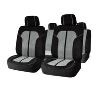 VéHicule Protection Tapis Voiture Universel d'hiver Couvre Velours avec L'éponge 4mm pour Plupart Intérieurs Camion SUV Housse Couvre Sieges(5 Seat)