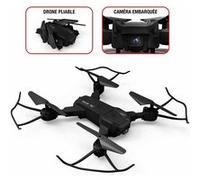 Drone télécommandé - FLYBOTIC by Silverlit - Drone Repliable avec Caméra Embarquée - Utilisation intérieure/extérieure