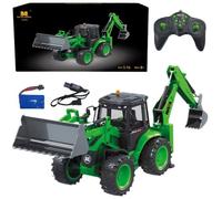 Véhicule radiocommandé - Huina - Chargeuse-pelleteuse - 1:14 - Lumières et son - Vert