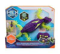 Spin Master – Gecko radiocommandé Hex Bots – Phosphorescent, rampe murs et sol, USB – 4+ ans