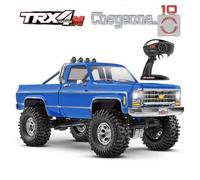 Véhicule radiocommandé TRX-4M CHEVROLET K10 1/18 BLUE 97064-1-BLUE TRAXXAS - Batterie - 4x4 - Bleu