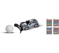 Véhicule Rc Bundesliga Mini Rc Noir I Voiture De Course Avec Commande 2,4 Ghz Et Autocollants De Club I Jusqu'À 5 Km/H I Pour Les Enfants À Partir De 6 Ans