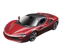 Tech 82334 Ferrari SF90 Stradale 1:24 Véhicule RC débutant électrique Voiture de tourisme propulsion arrière avec accu, chargeur et piles pour