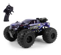 Véhicule RC télécommandée - TURBO CHALLENGE - 099349 - Échelle 1/18 - 2,4 GHz - 15 km/h - Lumineux avec fonction fumée - Dès 6 ans