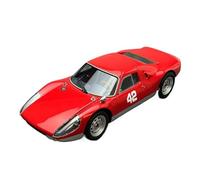 Véhicule Réplique Fidèle De Voiture Modèle De Voiture De Luxe en Alliage Finition 1/18 for Carrera 904 GTS Ornements De Salon en Métal Véhicules à Moteur(Red)
