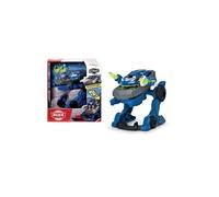 Dickie Toys – Véhicule jouet Police Trooper 12 cm – Robot 2 en 1 avec voiture amovible 7,5 cm