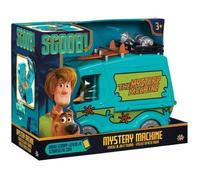 Vehicule Scooby-Doo : Van Mystery Machine 24 Cm + Figurine Articulé Sammy - Voiture - Nouveuté