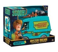 Vehicule scooby-doo : van mystery machine 24 cm + figurine articulé sammy - voiture - nouveuté