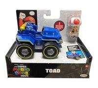 Véhicule Super Mario : Bolide à friction + figurine Toad