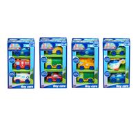 Véhicule - Teamsterz - Tiny - Pack de 3 - 1er Âge - Colorés - Plastique