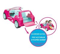 Véhicule télécommandé Barbie Cruiser SUV 44cm - Sons et lumières - MONDO MOTORS