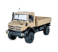 Véhicule télécommandé - JAMARA - Mercedes Unimog U5023 - 1:14 - Beige - Télécommande 2,4 GHz