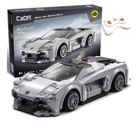 Véhicule télécommandé Lotus Evija - CADA - 308 pièces - Argenté et noir - Mixte - Enfant - Intérieur