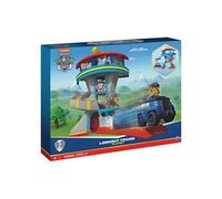 PAW Patrol - Pat Patrouille - Tour de Contrôle 50 Cm - Avec Périscope, Missions, Toboggan, 7 Cartes 1 Véhicule Et 2 Figurines Chase - Pat Patrouille Jouet - Voiture Enfant - Jouet Enfant 3 Ans Et +
