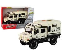 Véhicule tout-terrain City Service Beige Porte Son Lumière