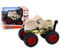 Véhicule tout-terrain Dino grandes roues en caoutchouc beige