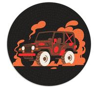 Véhicule tout terrain Puzzle 1000 Pièces Cadeau Unique Dynamic Voiture Jeu Éduchatif Challenge Toy À De Qualité Supérieure Peinture art Pour Adultes Et Enfants À Partir De 12 Ans 1000pcs (67.5x67.5cm)