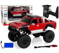 Véhicule tout-terrain R/C 2.4G à grimper 1:8 rouge 4x4