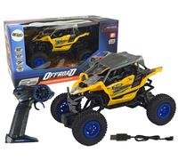 Véhicule tout-terrain télécommandé 2.4 Ghz 1:16 Jaune