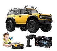 Véhicule tout terrain | Voiture de course RC Drift tout terrain échelle 1/16 | Crawler 2,4 G avec LED Jouet multi-terrain pour et adultes Parc, maison extérieure, loisirs