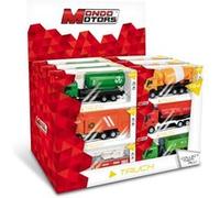 Assortiment de camions die-cast MONDO MOTORS TRUCK 1:64 24 pièces Orange
