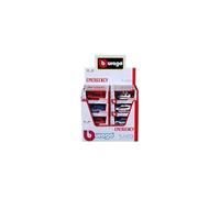 BBURAGO 1/43 EMERGENCY - Assortiment de véhicules d'intervention variés