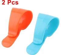 Véhicule voiture Lunettes soleil plastique Lunettes Carte détenteur billet Agrafe 2pcs