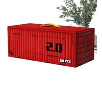 Véhicules à rétraction | Figurines de véhicule interactif avec boîte de rangement | Voiture de course à retrait - Pour filles, fils et filles