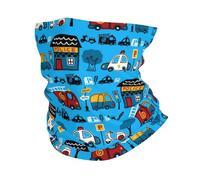 Véhicules Auto Bus Voiture De Feu Dessin Animé Unisexe Bandeau Élastique Bandana Séchage Rapide Snood pour Golf Randonnée Vélo
