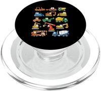 Véhicules De Chantier Camion Projet Manager Superviseur PopSockets PopGrip pour MagSafe