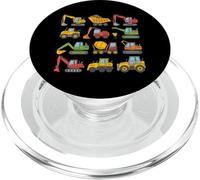 Véhicules De Chantier Camion Projet Manager Superviseur PopSockets PopGrip pour MagSafe
