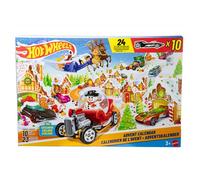Hot Wheels - Calendrier de l’Avent 2025 - 10 véhicules et 24 accessoires - Hot Wheels - JCB47