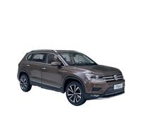 Véhicules Metal Modèle de Voiture en Alliage pour Volkswagen VW Tharu SUV échelle 1:18 décoration d'intérieur Voiture Miniature De Collection(2018 Brown)