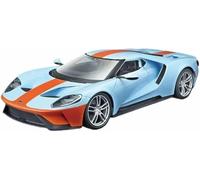 Véhicules métal moulé sous Pression l'épour Chelle 1:18 pour Ford GT 2017 modèle réduit Voiture Sport Alliage Jouet Maquette Statique Ornements(Blue B)