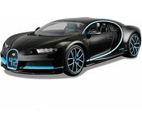 Véhicules métal moulé sous Pression l'épour Chelle 1:24 pour Bugatti Divo : Chiron modèle réduit Voiture Sport Alliage Jouet Maquette Statique Ornement(Divo Black)