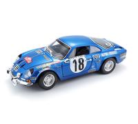 Voiture Bburago Maito Alpine Renault à l’échelle 1/18ème Bleu