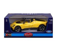 Véhicules Miniatures Die Cast 1/18 Bugatti Mistral - Jaune