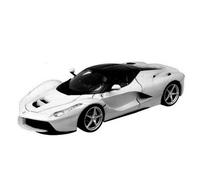 Véhicules Miniatures Die Cast 1/18 Ferrari Signature - Laferrari - Noire -