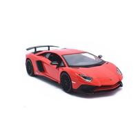 Véhicules Miniatures Die Cast 1/24 Lamborghini Aventador Lp 750-4 Sv - Rouge