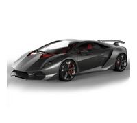Véhicules Miniatures Die Cast 1/24 Lamborghini Sesto Elemento - Grise