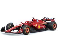 BBurago Véhicule miniature Die-cast 1/43 Ferrari SF24 Italie avec casque #Leclerc-May-Cheong-Group
