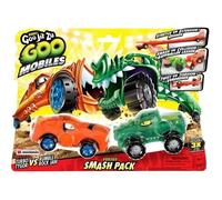 Véhicules miniatures - MOOSE TOYS - GOO MOBILES - TURBO TYGER VS RUMBLER JAW